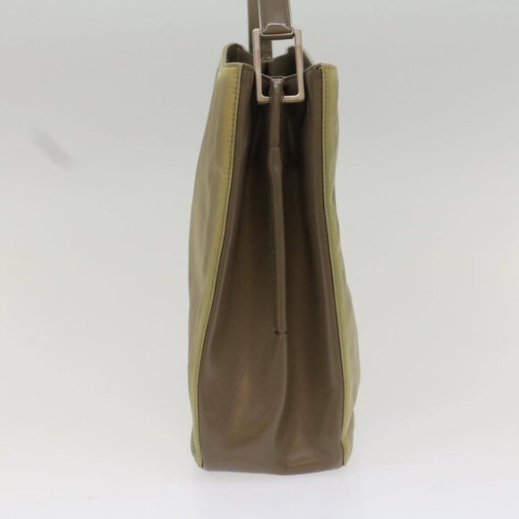 PRADA Shoulder Bag Nylon Khaki Auth cl771 - Picture 4 of 16